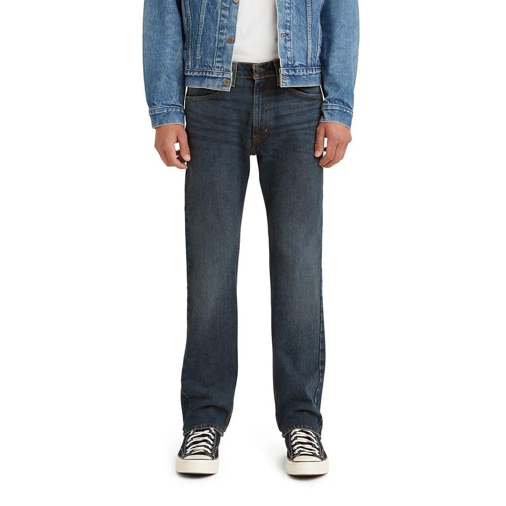 Algopix Similar Product 9 - Levis Mens 505 Regular Fit Jeans
