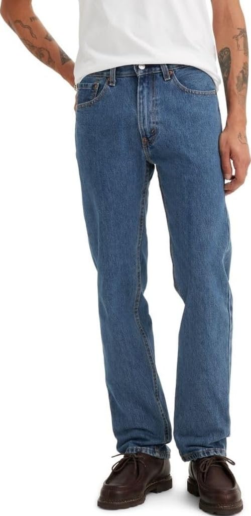 Algopix Similar Product 15 - Levi's Men's 505 Regular Fit Jeans