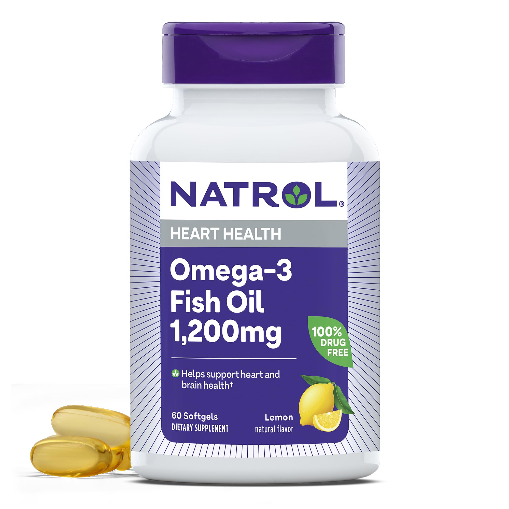 Algopix Similar Product 8 - Natrol Omega3 Fish Oil Softgels