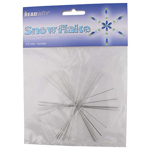 Algopix Similar Product 6 - The Beadsmith Wire Snowflake 45