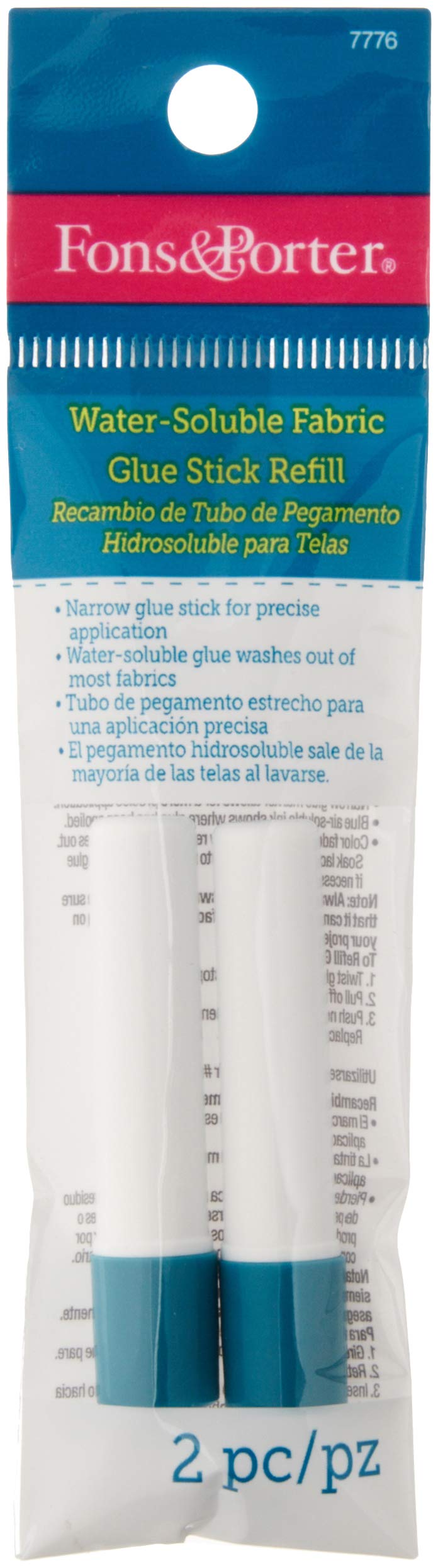 Algopix Similar Product 6 - Fons & Porter 7776 glue refill, 2 Count