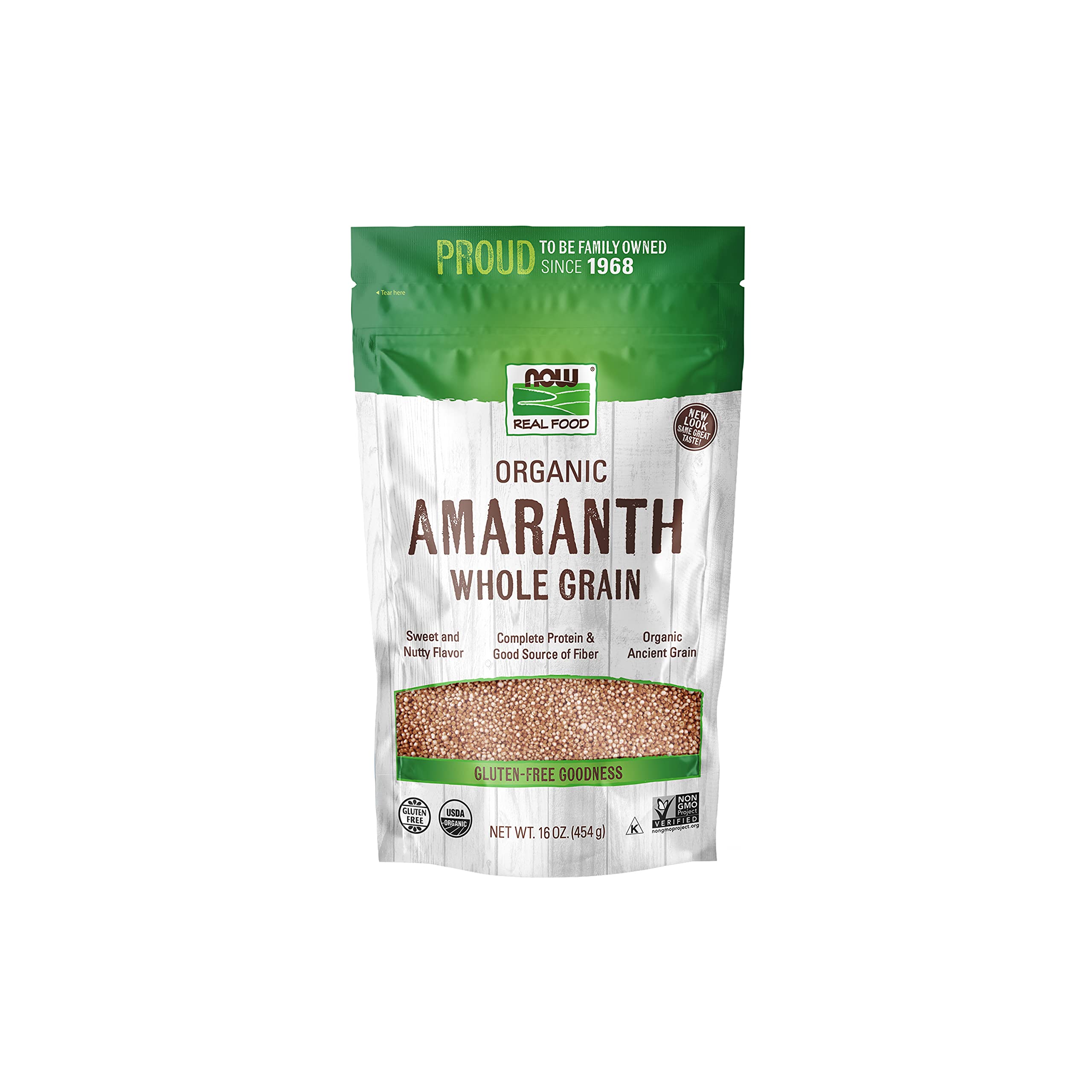 Algopix Similar Product 2 - NOW Foods Organic Amaranth Whole