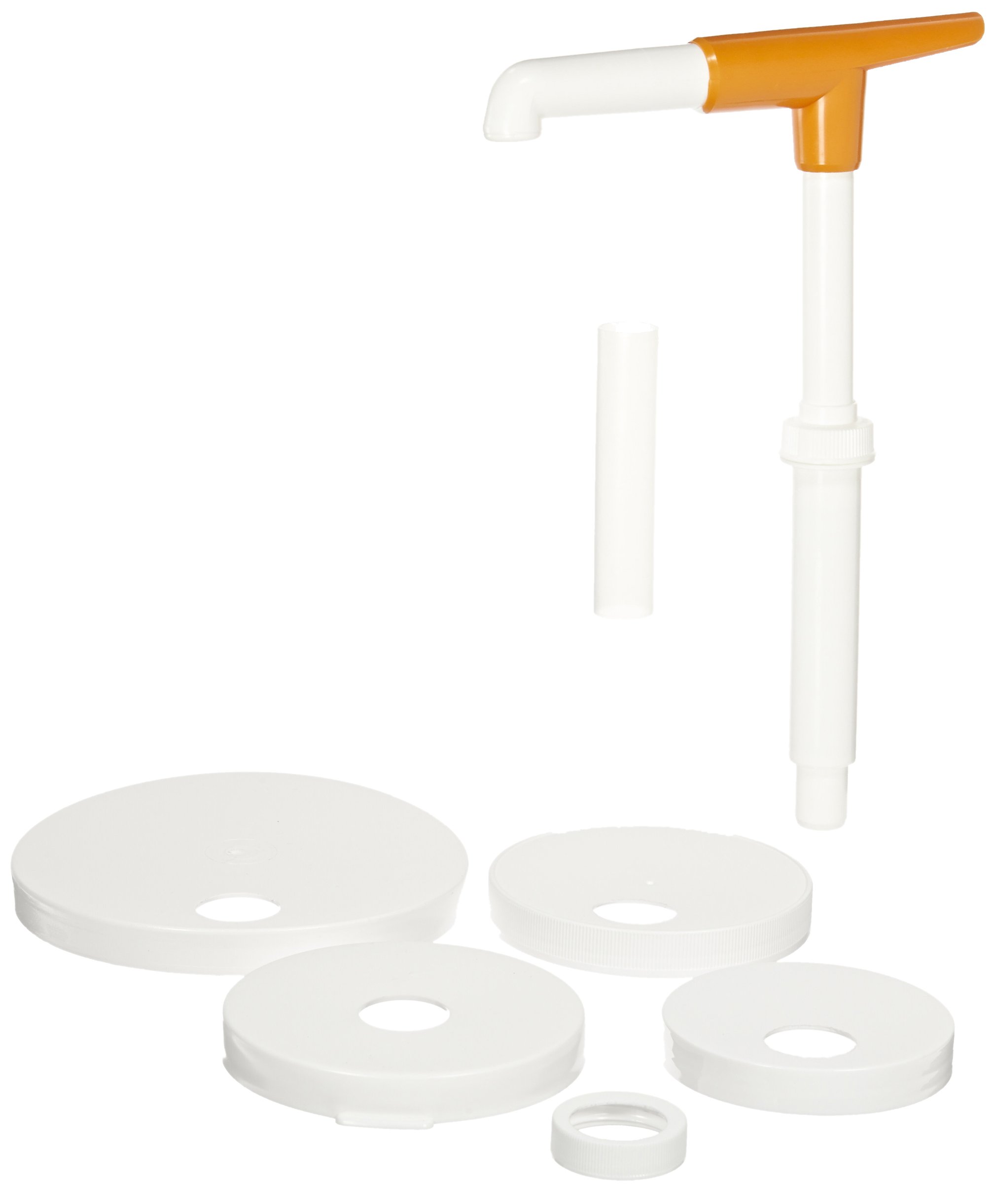 Algopix Similar Product 2 - San Jamar Plastic Sauce Mega Pump and