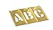 Algopix Similar Product 7 - CH Hanson 10034 4 Brass Letters Set 33