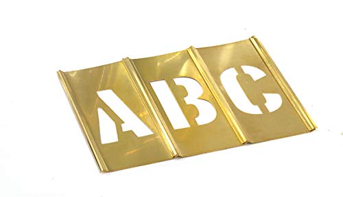 Algopix Similar Product 10 - CH Hanson 10034 4 Brass Letters Set 33
