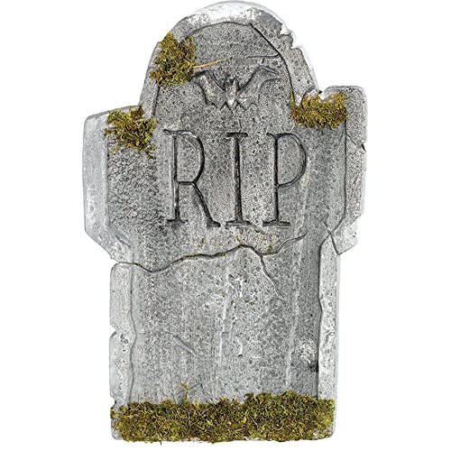 Algopix Similar Product 9 - Mossy Bat Tombstone, 22", Gray - 1 Pc