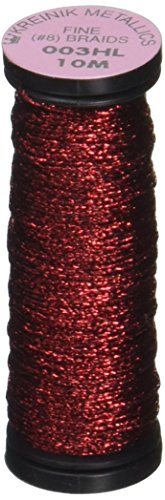Algopix Similar Product 9 - Kreinik No8 Fine Metallic Braid Trim