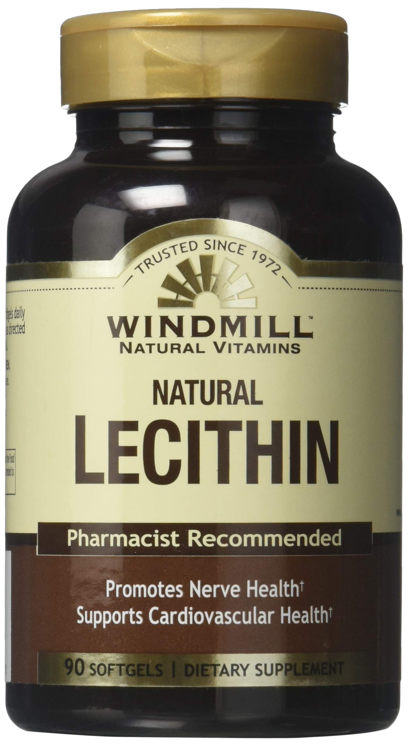 Algopix Similar Product 2 - Windmill Lecithin 19 Grains Softgels