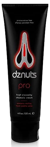 Algopix Similar Product 15 - DZNuts Pro Chamois Cream, 4 ounce,120ml