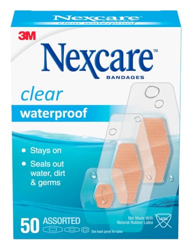 Algopix Similar Product 11 - Nexcare Waterproof Clear Bandages