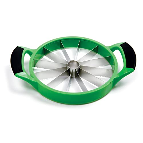Algopix Similar Product 1 - Norpro Grip, EZ Melon Cutter, Green