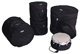 Algopix Similar Product 7 - Kinsman Deluxe 5 Piece Drum Set Bags