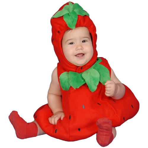 Algopix Similar Product 14 - Dress Up America Baby Strawberry Red