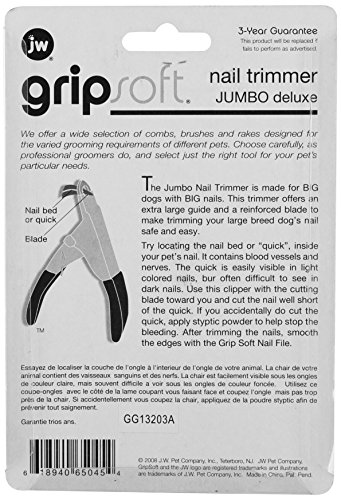 Algopix Similar Product 5 - JW Pet Company Deluxe Nail Trimmer for