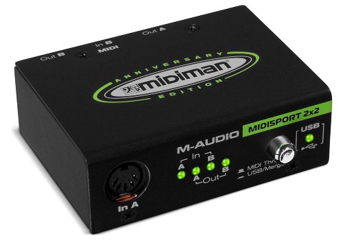 Algopix Similar Product 16 - MAudio Midisport 2x2  USB BusPowered