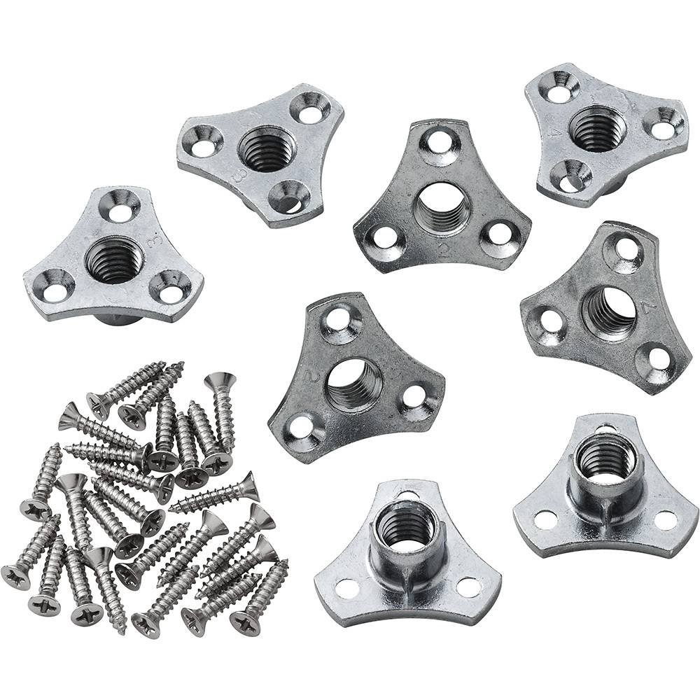 Algopix Similar Product 5 - Rockler ScrewOn Tee Nuts 38Inch x 16