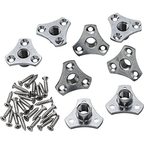 Algopix Similar Product 20 - Rockler ScrewOn Tee Nuts 38Inch x 16