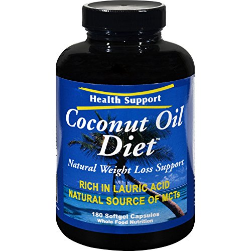 Algopix Similar Product 8 - Health Support Coconut Oil Diet 180 Sgel