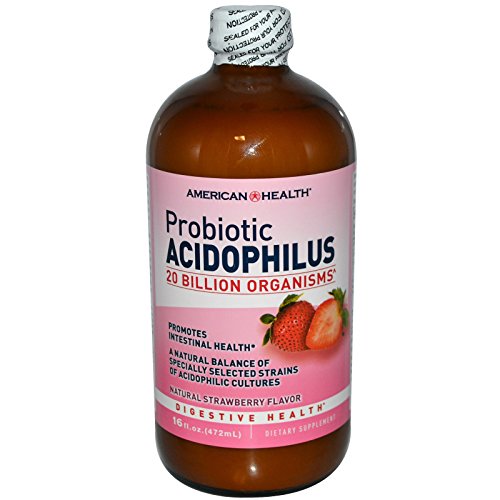 Algopix Similar Product 12 - American Health Acidophilus Strawberry