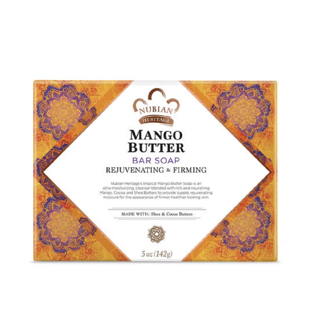 Algopix Similar Product 4 - Nubian Heritage Soap Bar Mango Butter
