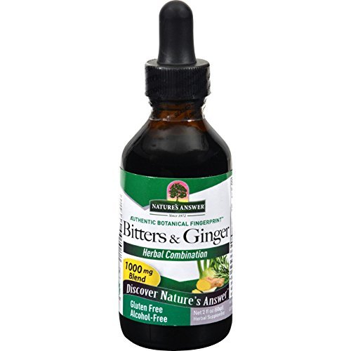 Algopix Similar Product 9 - NATURES ANSWER AF BITTERS WITH GINGER