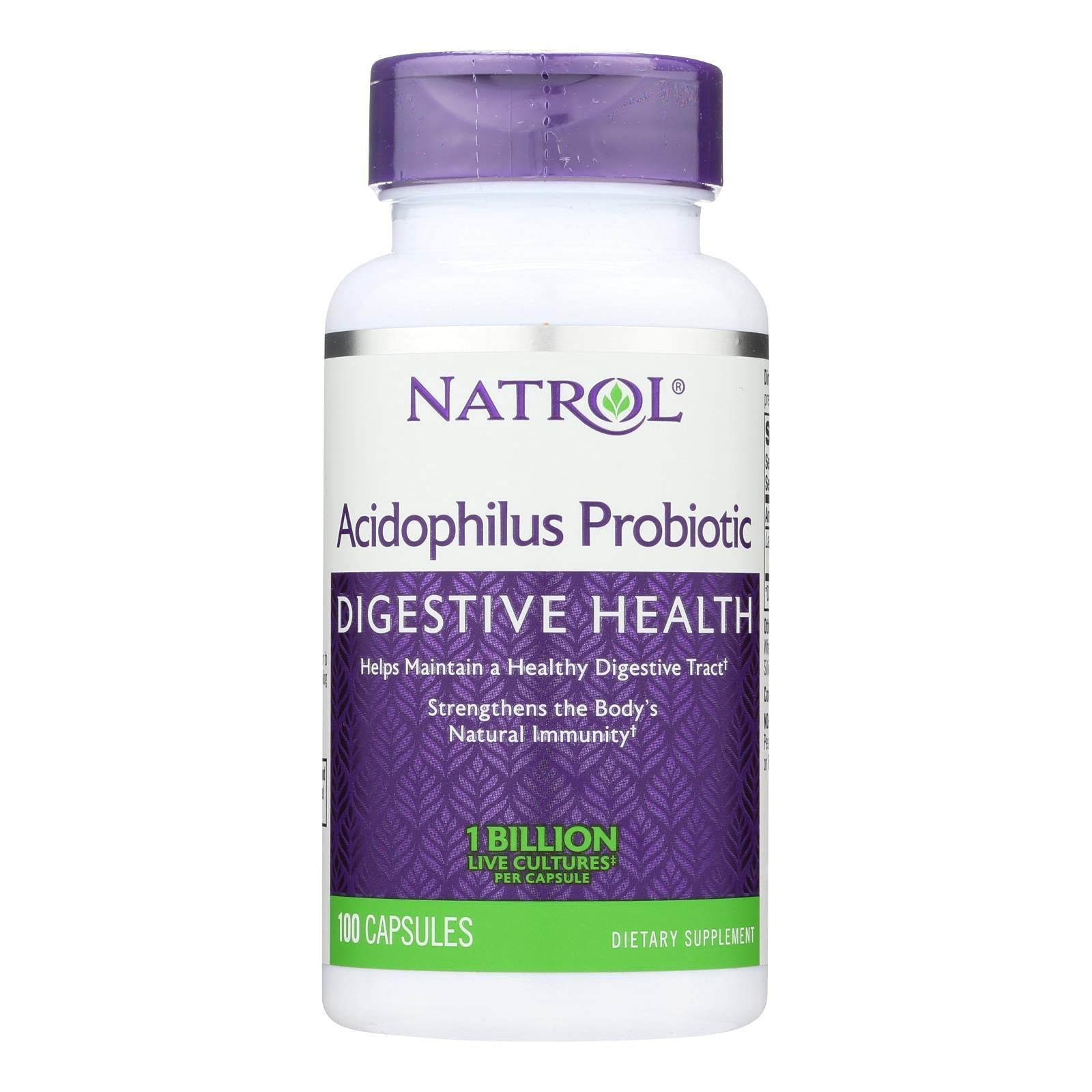 Algopix Similar Product 3 - Natrol Acidophilus 100mg 100 cap 