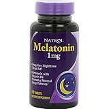 Algopix Similar Product 20 - Natrol Melatonin Tablets 1 mg 180 ea