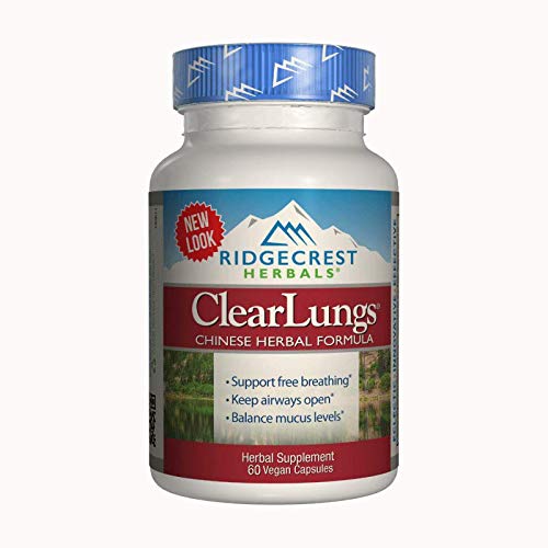 Algopix Similar Product 6 - Ridgecrest Herbals ClearLungs Chinese