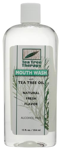 Algopix Similar Product 2 - Tea Tree Mouthwash Alcohol Free  12 oz