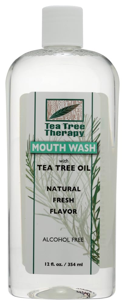 Algopix Similar Product 20 - Tea Tree Mouthwash Alcohol Free  12 oz
