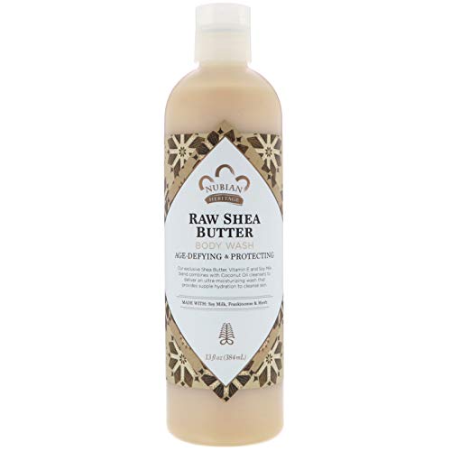 Algopix Similar Product 4 - Nubian Heritage Body Wash Raw Shea 
