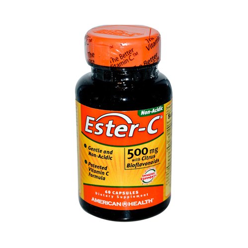 Algopix Similar Product 20 - Ester C 500mg w/Citrus Bioflavins 60 CAP