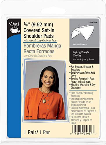 Algopix Similar Product 12 - Dritz 38 Covered Set Shoulder Pads