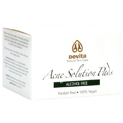 Algopix Similar Product 7 - Devita Acne Solution Pads Alcohol Free