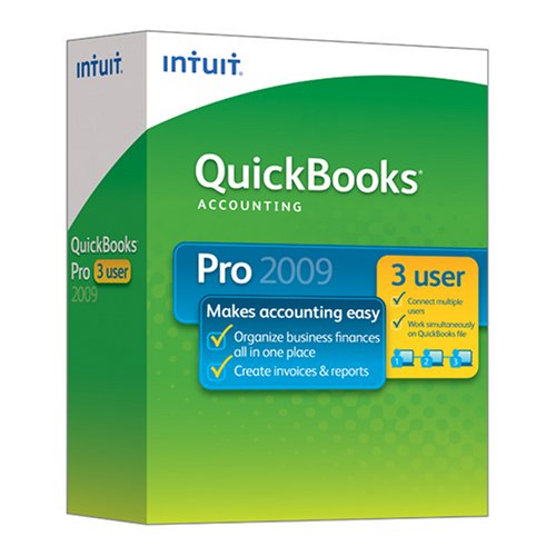 Algopix Similar Product 5 - QuickBooks Pro 2009 3 User [OLD VERSION]