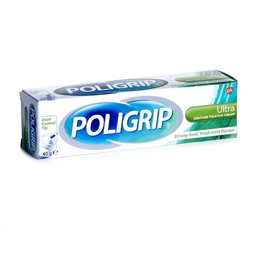 Algopix Similar Product 19 - Poligrip Denture Fixative Cream Ultra
