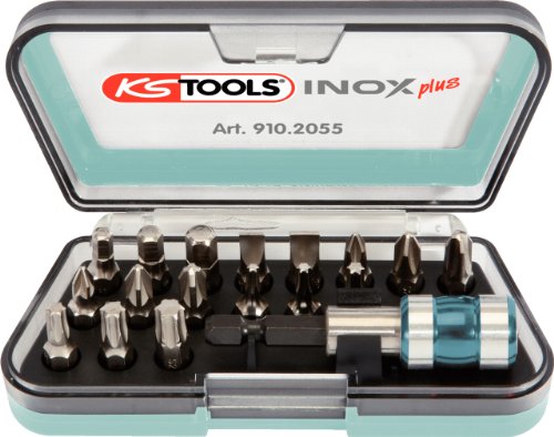 Algopix Similar Product 5 - 1/4" STAINLESS STEEL bit set, 18 pcs