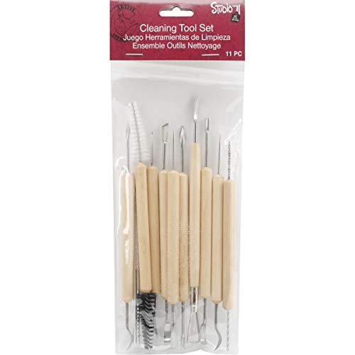 Algopix Similar Product 1 - Darice 11Piece Clay Tools Set from