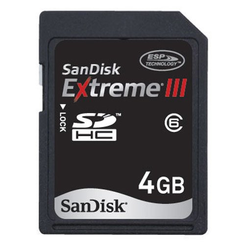 Algopix Similar Product 13 - Sandisk SDSDX3004GA31 4GB Extreme SD