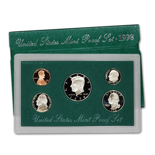 Algopix Similar Product 9 - 1998 S US Mint Proof Set OGP