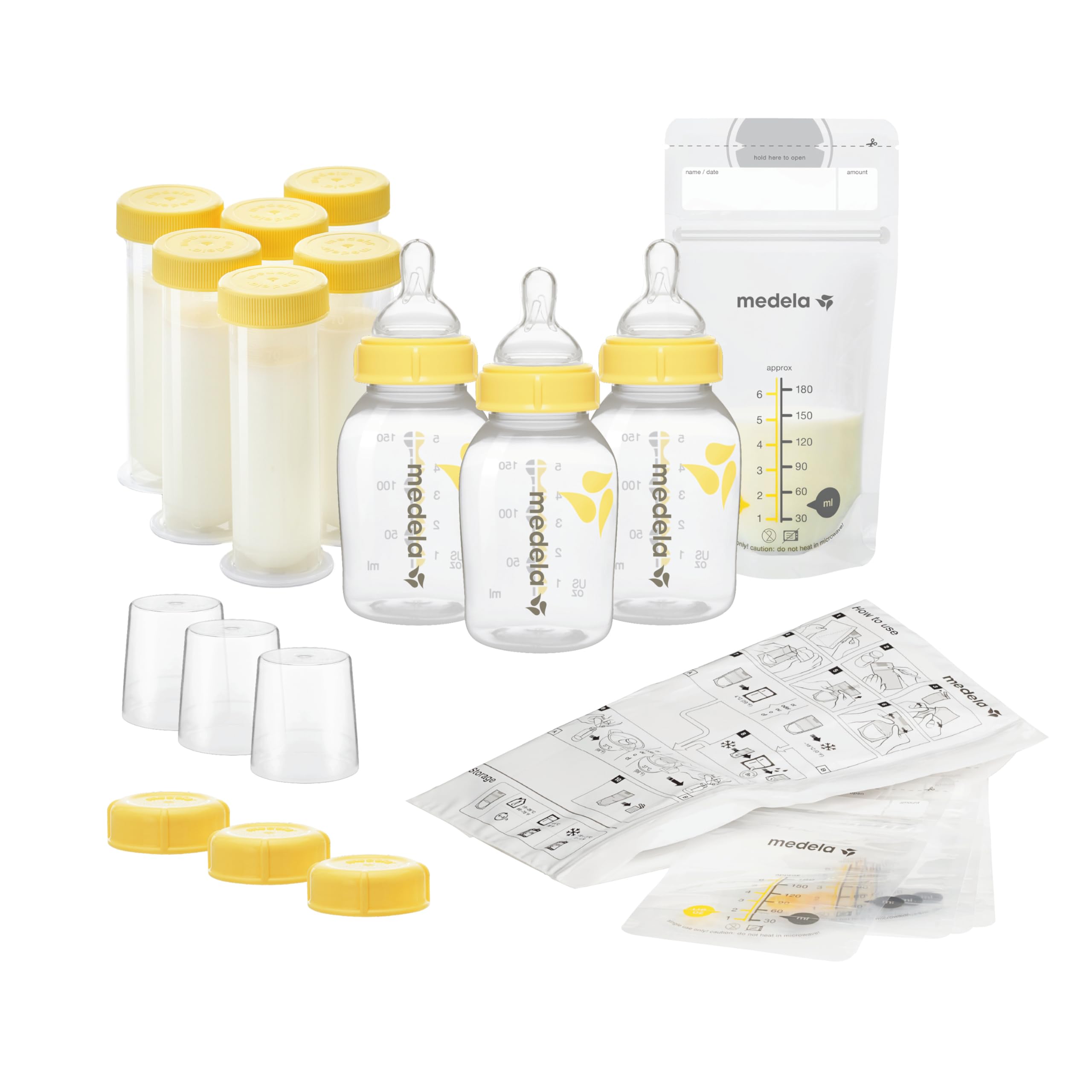 Algopix Similar Product 3 - Medela Breast Milk Feeding Gift Set