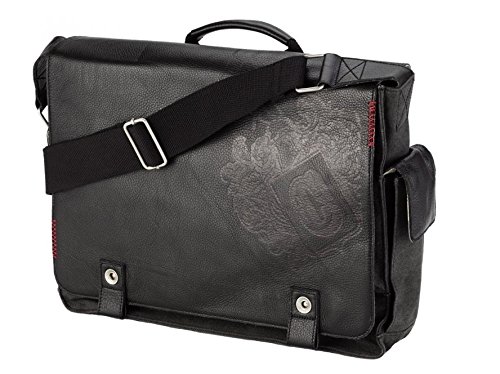 Algopix Similar Product 15 - 15" Men's Leather Bag Black