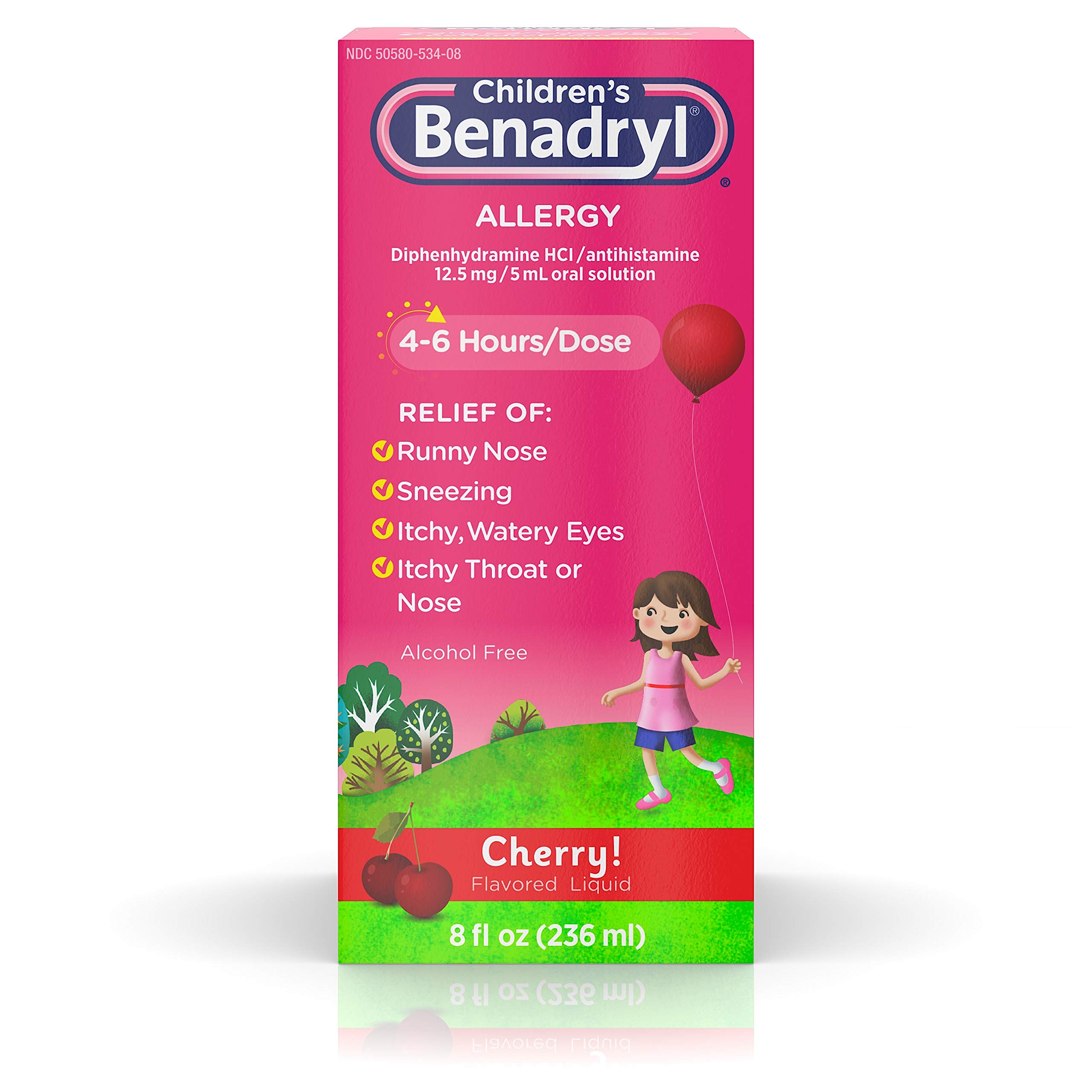 Algopix Similar Product 17 - Childrens Benadryl Allergy Liquid