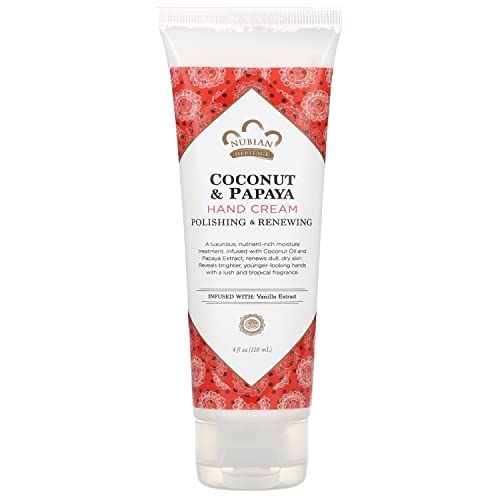 Algopix Similar Product 11 - Nubian Heritage Hand Crm Coconut Papaya