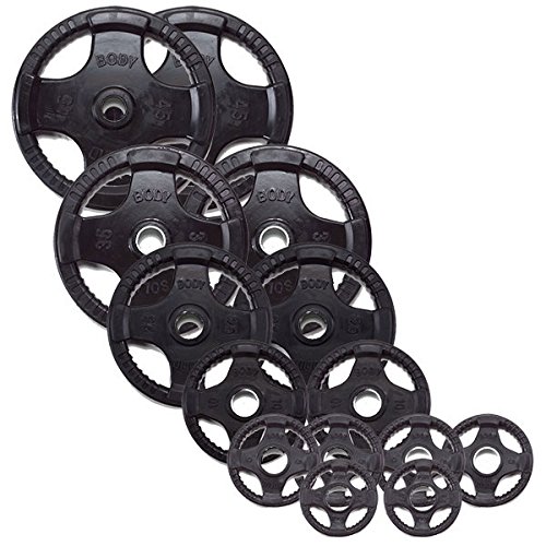 Algopix Similar Product 18 - Body Solid Rubber Grip Olympic Weight