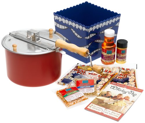 Algopix Similar Product 3 - The Original Whirley Pop Stovetop Red