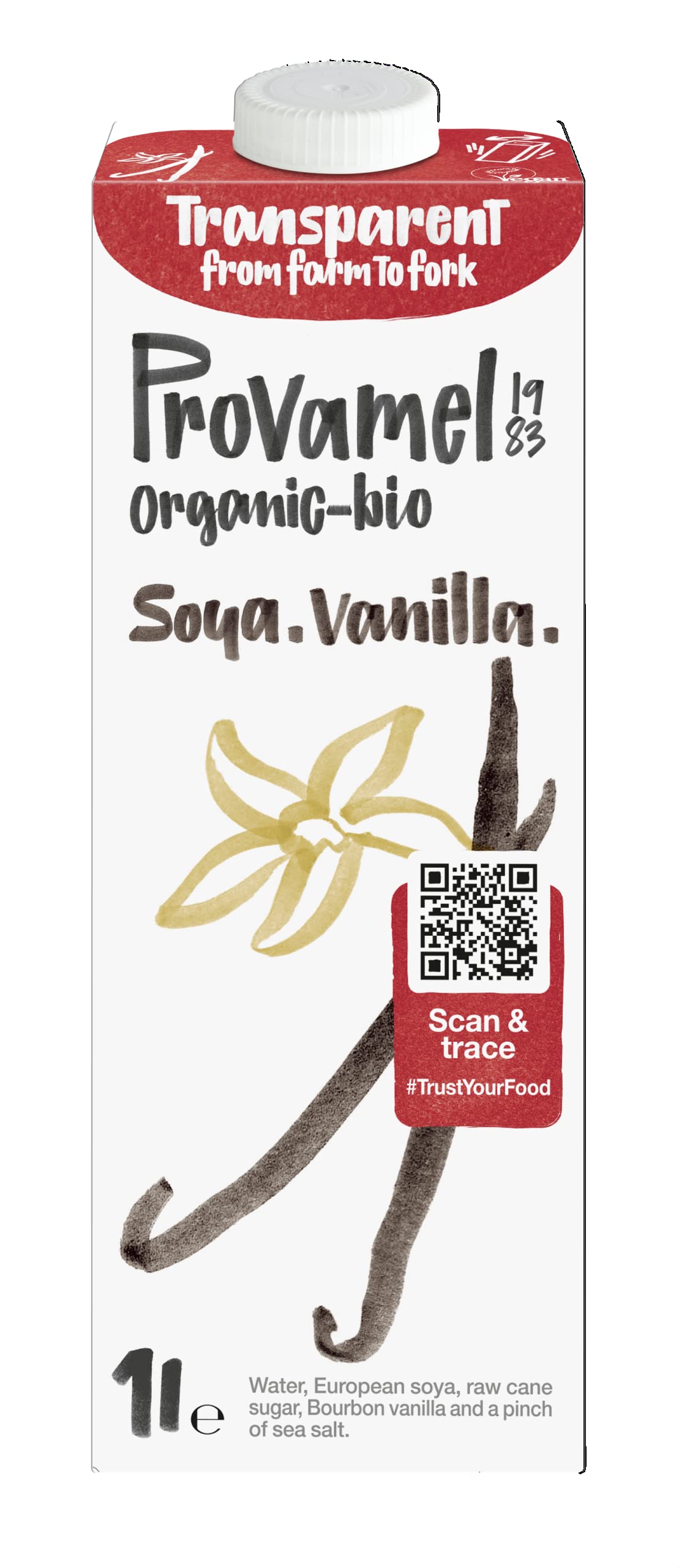 Algopix Similar Product 16 - Provamel - Soya Vanilla Drink - 1L