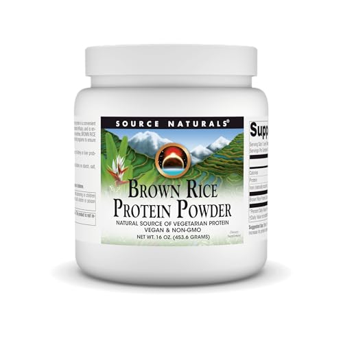 Algopix Similar Product 4 - Source Naturals Brown Rice Protein