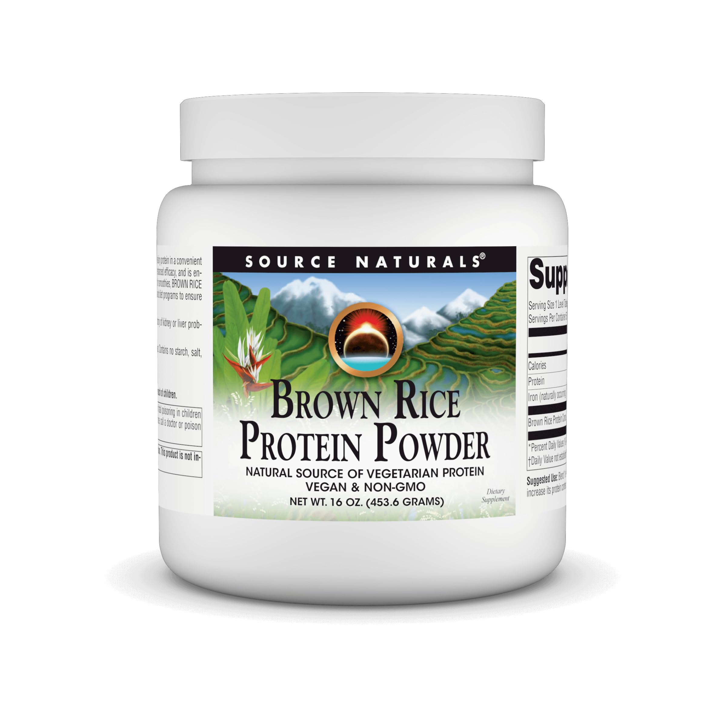 Algopix Similar Product 11 - Source Naturals Brown Rice Protein