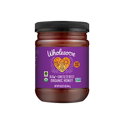 Algopix Similar Product 19 - Wholesome Organic Raw Unfiltered Honey